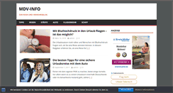 Desktop Screenshot of mdv-info.de